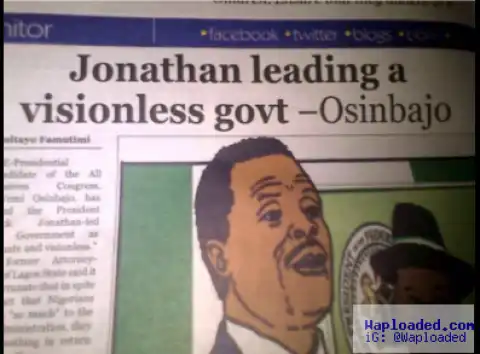 ''After a year in power, Prof Yemi Osinbajo can see it's not easy'' (photo)